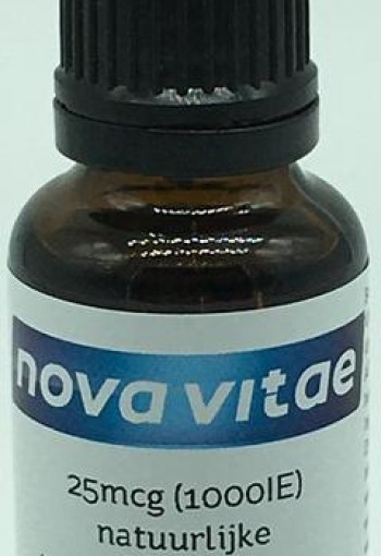 Nova Vitae Vitamine D3 100IU druppel (50 Milliliter)
