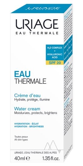 Uriage Thermaal water creme d eau SPF20 (40 Milliliter)