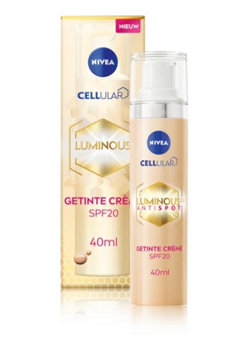 Nivea Luminous 630 getinte dagcreme SPF20 (40 Milliliter)