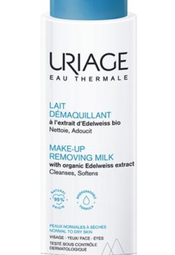 Uriage Thermaal water make-up verwijder melk (250 Milliliter)