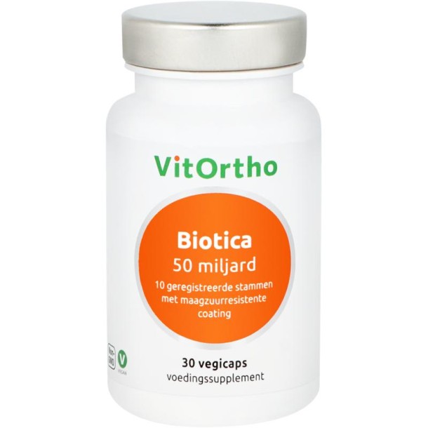Vitortho Biotica 50 miljard (30 Vegetarische capsules)