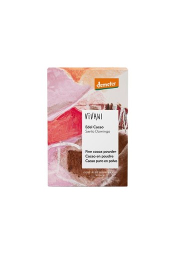Vivani Cacaopoeder Demeter Santo Domingo bio (100 Gram)