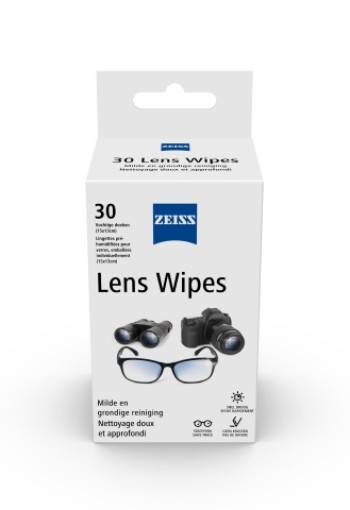 Zeiss Lens wipes (30 Stuks)