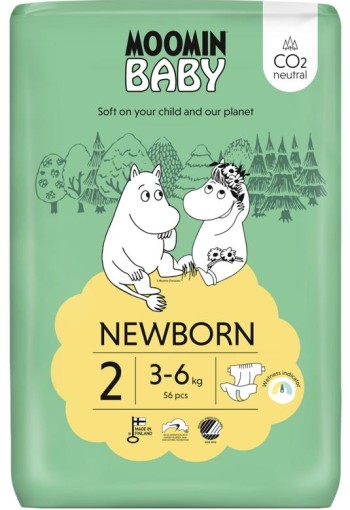Moomin Baby luiers maat 2 (56 Stuks)
