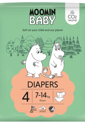 Moomin Baby luiers maat 4 (42 Stuks)