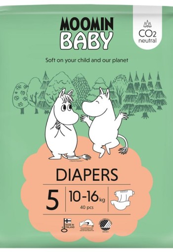 Moomin Baby luiers maat 5 (40 Stuks)