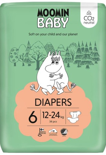 Moomin Baby luiers maat 6 (34 Stuks)