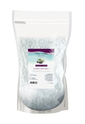 Vitacura Magnesium zout flakes jeneverbes (1 Kilogram)