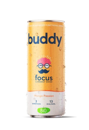 Buddy Drink mango passion bio (250 Milliliter)