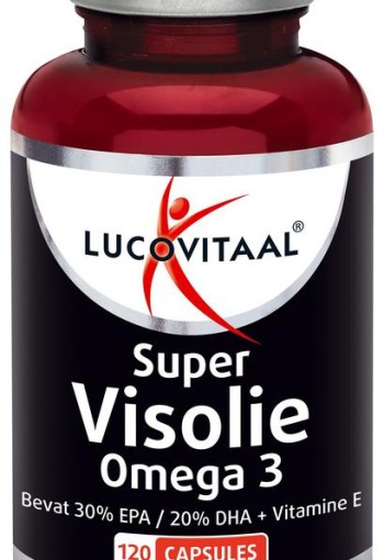 Lucovitaal Visolie super omega 3 (120 Capsules)
