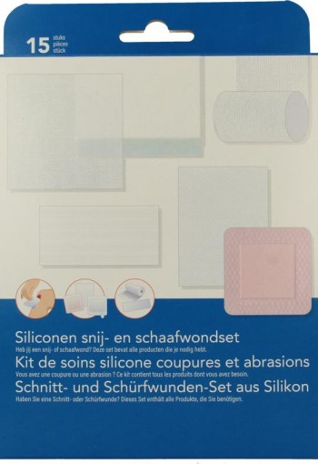 Heka Siliconen snij- en schaafwondset (1 Stuks)