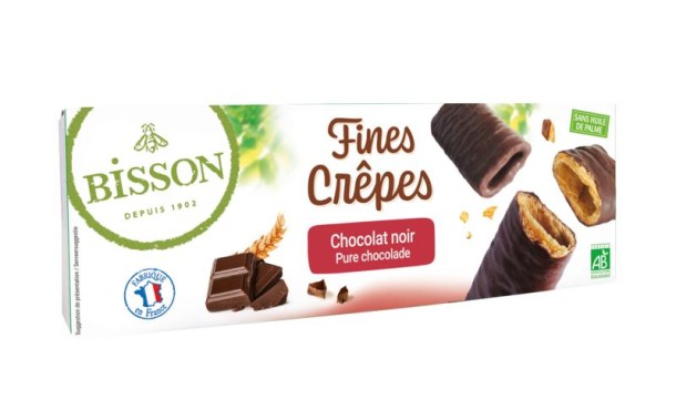 Bisson Crepes pure chocolade bio (90 Gram)