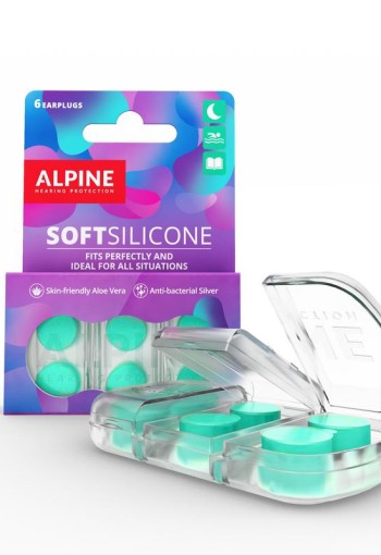 Alpine Oordoppen soft silicone (3 Paar)