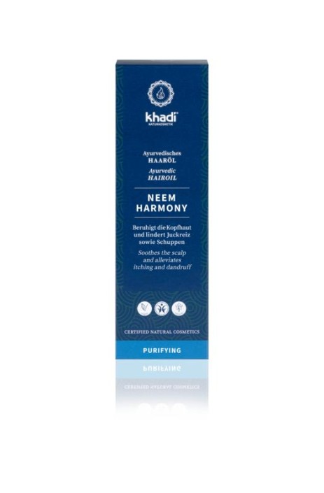 Khadi Ayurvedic hair oil neem harmony (50 Milliliter)