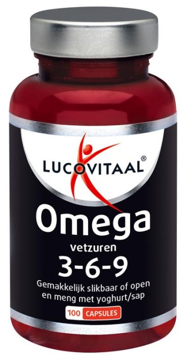 Lucovitaal Omega 3 6 9 vetzuren (100 Capsules)