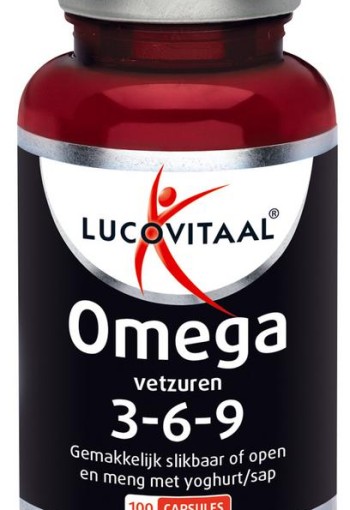 Lucovitaal Omega 3 6 9 vetzuren (100 Capsules)