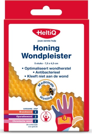 Heltiq Honing wondpleister (5 Stuks)