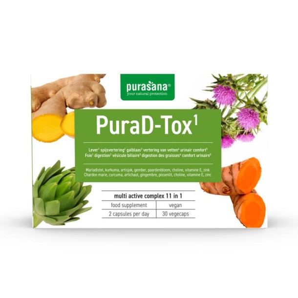 Purasana Purad-tox (30 Vegetarische capsules)