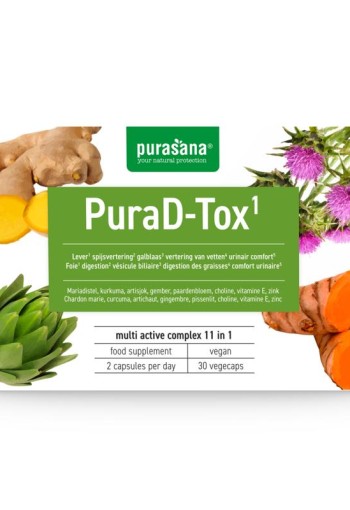Purasana Purad-tox (30 Vegetarische capsules)