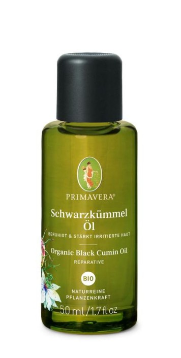 Primavera Zwarte komijn olie bio (50 Milliliter)