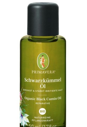 Primavera Zwarte komijn olie bio (50 Milliliter)