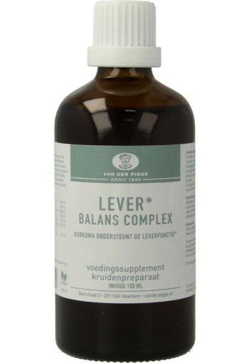 Van der Pigge Lever balans complex (100 Milliliter)