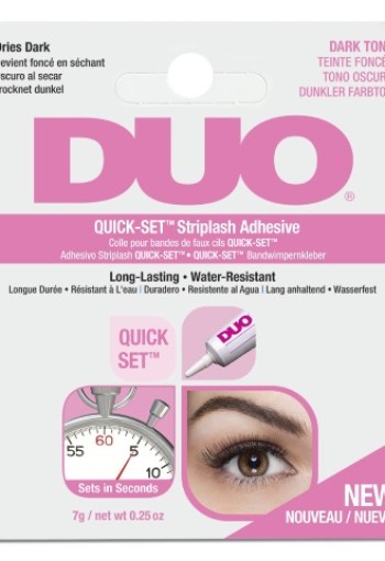 DUO Quick-Set striplash adhesive dark (7 Gram)