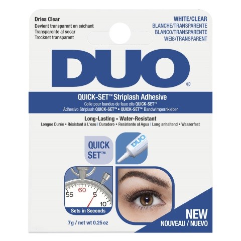DUO Quickset striplash adhesive white/clear (7 Gram)