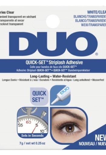 DUO Quickset striplash adhesive white/clear (7 Gram)