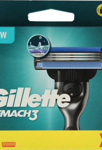 Gillette Mach3 base mesjes regular (8 Stuks)