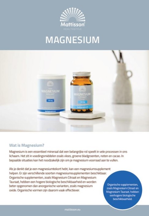 Mattisson Folder magnesium A5 (1 Stuks)