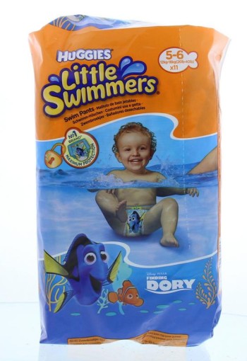 Huggies Little swimmers maat 5-6 12-18kg (11 Stuks)