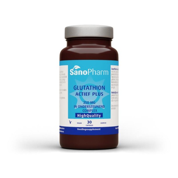 Sanopharm Glutathion actief plus high quality (30 Capsules)