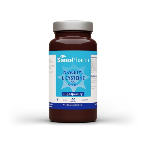 Sanopharm N-Acetyl L-Cysteine NAC high quality (60 Capsules)