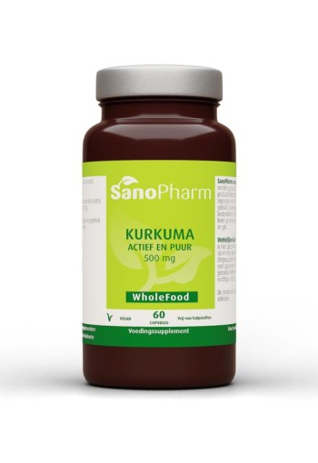Sanopharm Kurkuma wholefood (60 Capsules)