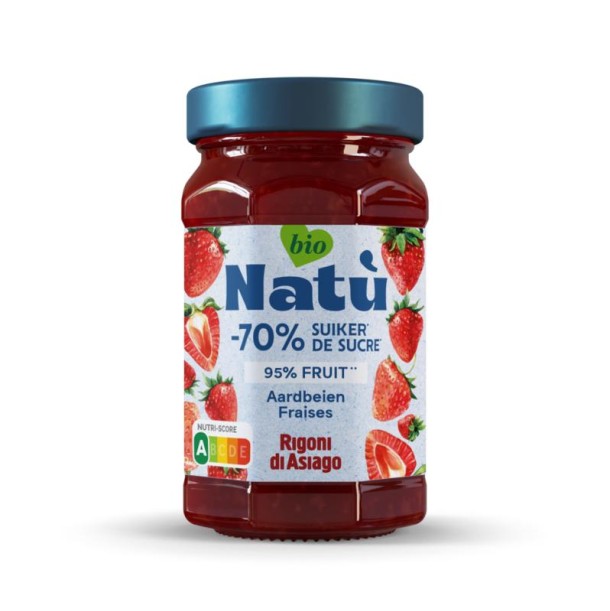 Natu Aardbeienjam bio (240 Gram)