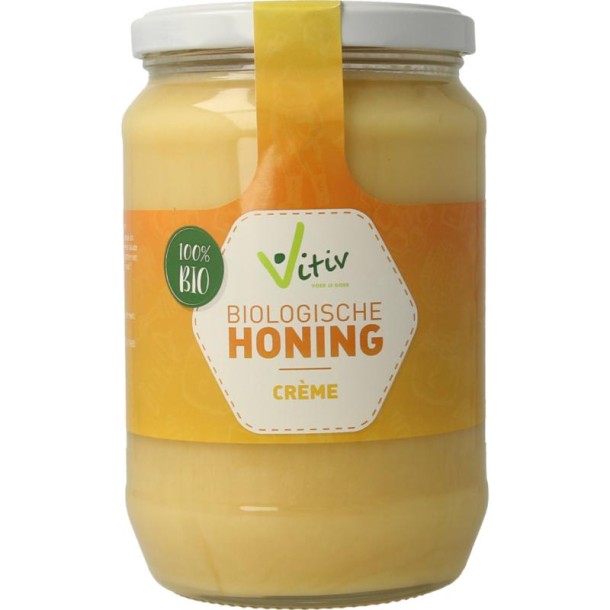 Vitiv Honing creme bio (900 Gram)