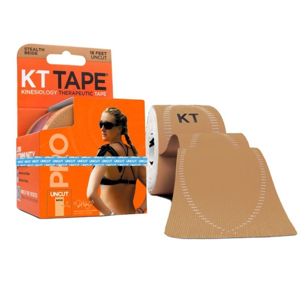KT Tape Pro uncut tape roll 5 meter beige (1 Stuks)