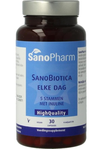 Sanopharm Sanobiotica elke dag (30 Capsules)