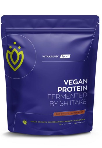 Vitakruid Vegan protein fermented by shiitake chocolade (921 Gram)