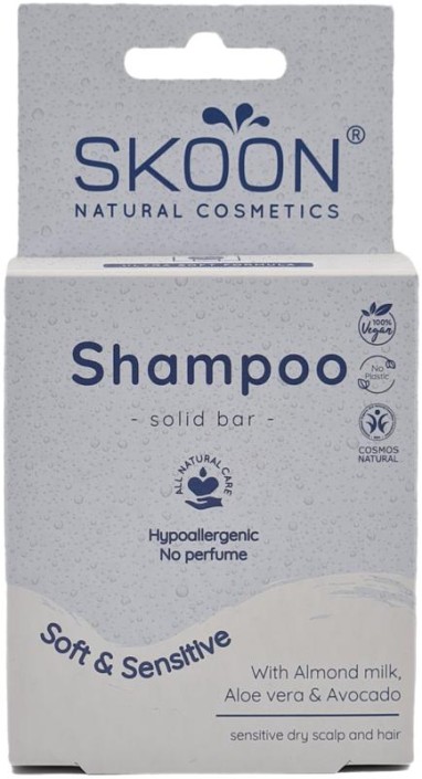 Skoon Solid shampoo soft & sensitive (90 Gram)