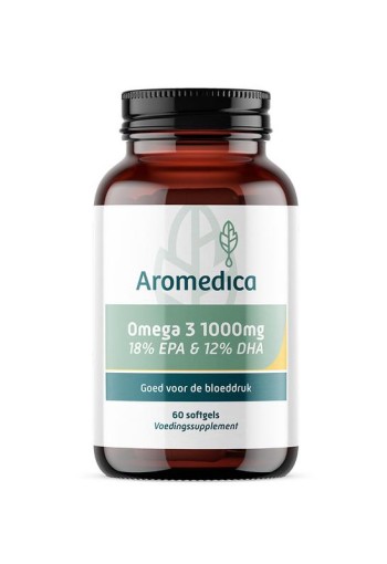 Aromedica Omega 3 18% EPA 12% DHA 1000mg (60 Softgels)