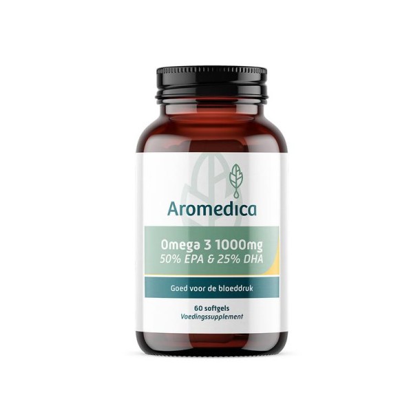 Aromedica Omega 3 50% EPA 25% DHA 1000mg (60 Softgels)