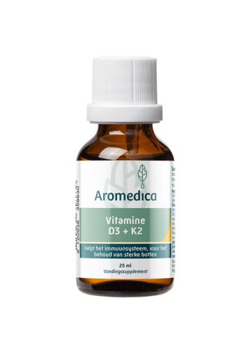 Aromedica Vitamine D3 K2 druppels (25 Milliliter)