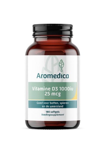 Aromedica Vitamine D3 25mcg (180 Softgels)