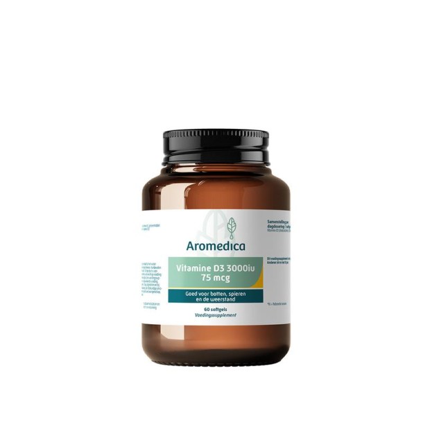 Aromedica Vitamine D3 75mcg (60 Softgels)