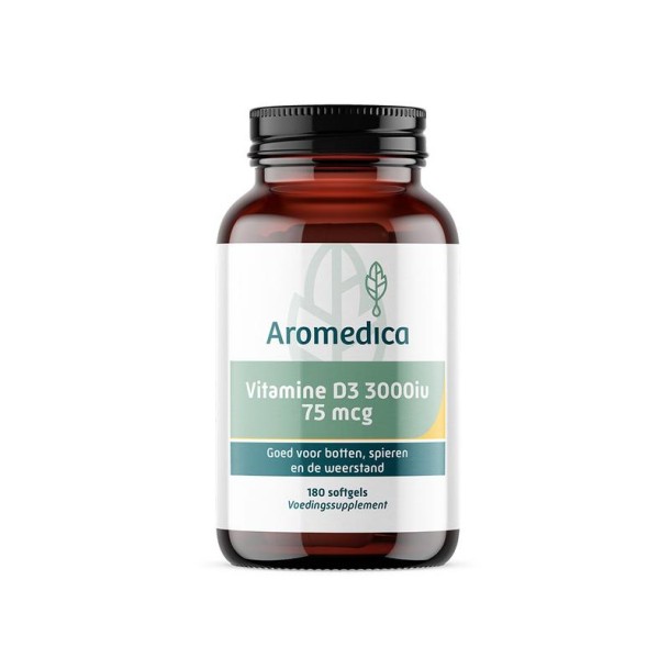 Aromedica Vitamine D3 75mcg (180 Softgels)
