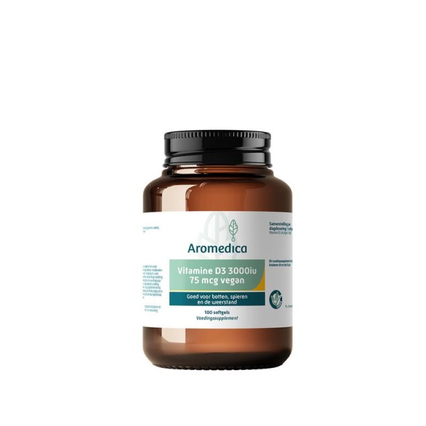 Aromedica Vitamine D3 75mcg vegan (100 Softgels)