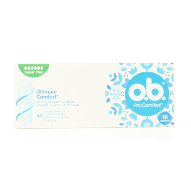 OB Tampons procomfort super plus (16 Stuks)