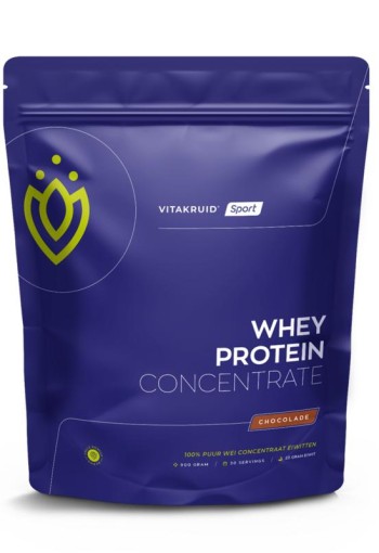 Vitakruid Whey protein concentrate chocolade (900 Gram)